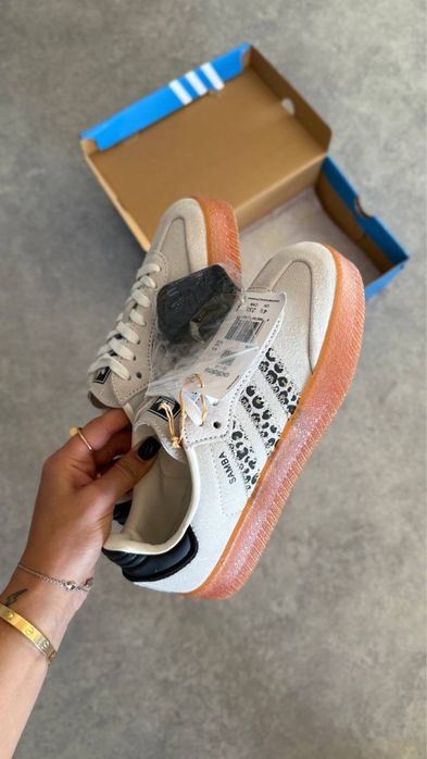 Adidas Samba Leopard “White”