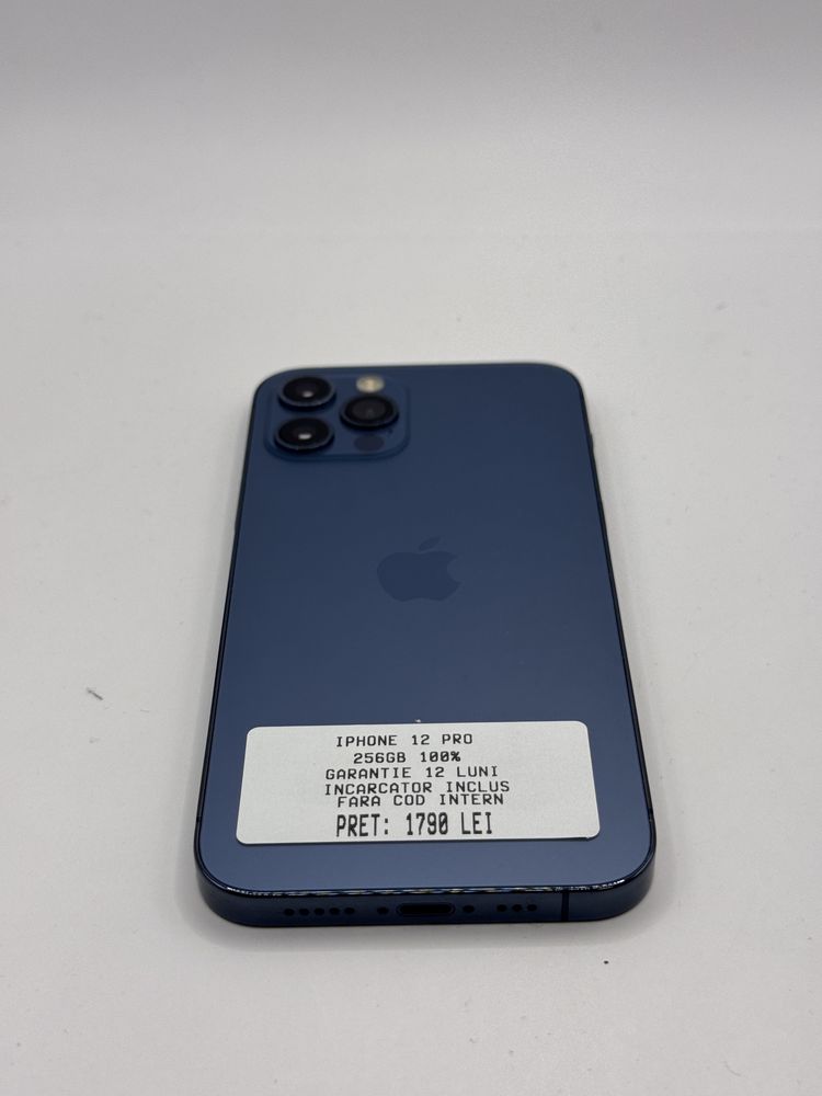 Magazin vinde iphone 12 pro 256gb 100% garantie 12 luni