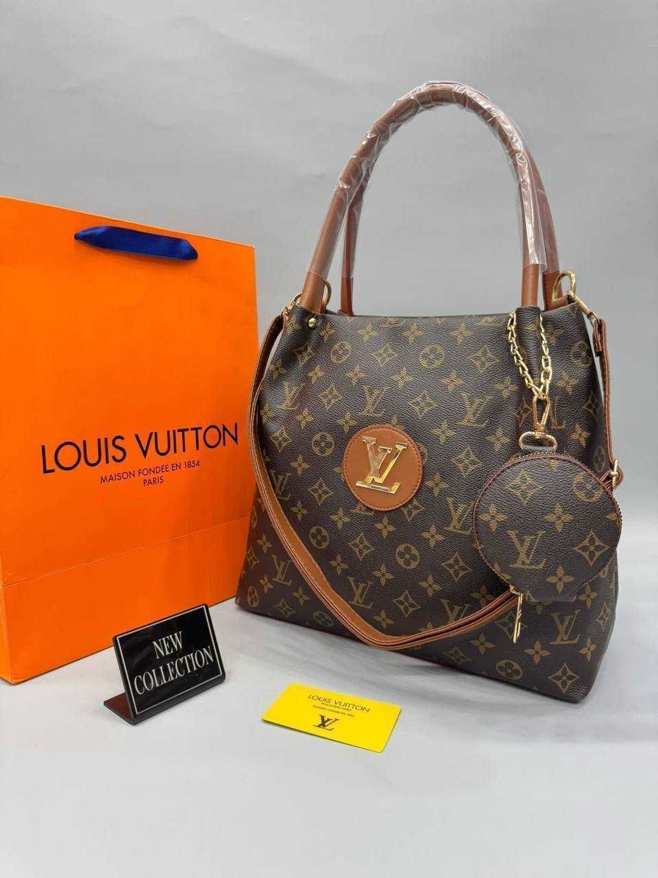 Раници и малки чанти на LV, Guess, Dior