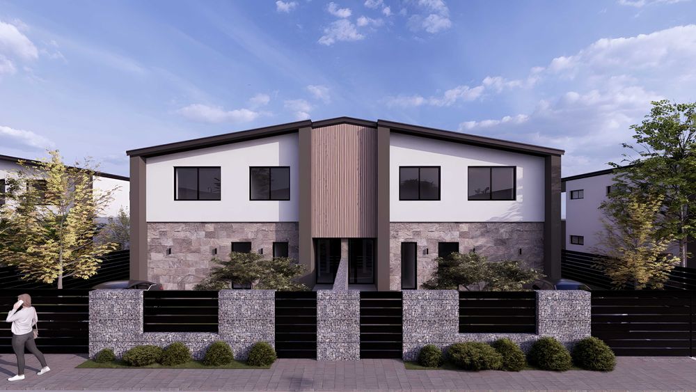 Casa moderna tip duplex