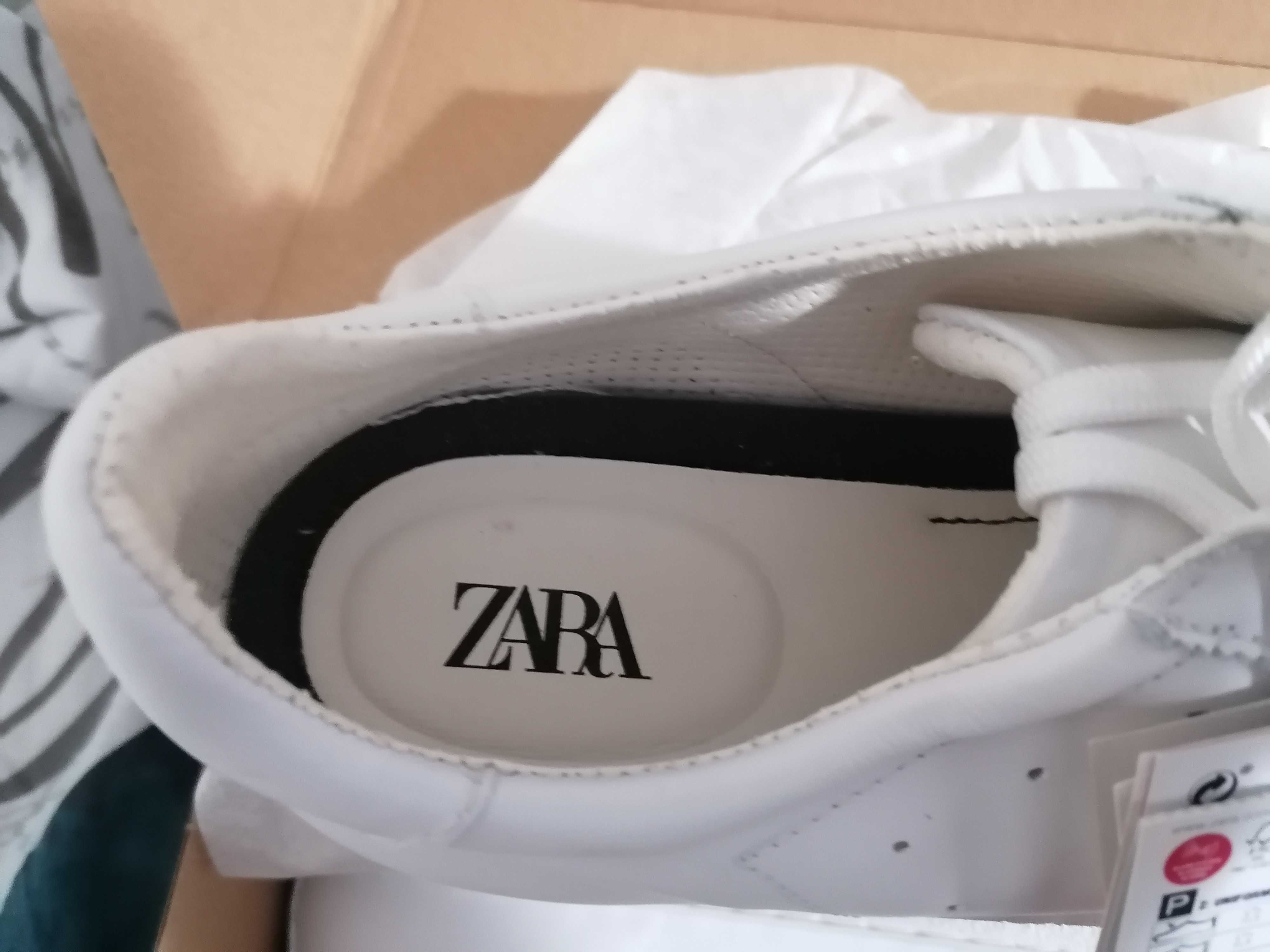 Pantofi sport din piele naturala Zara unisex 36, 41 si 42