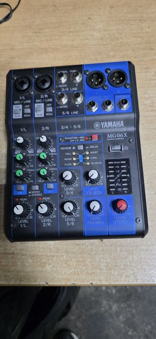 Mixer yamaha mg06 x