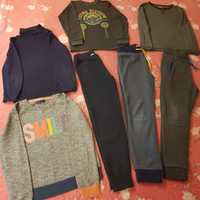 Lot haine Gap,H&M,LC Waikiki,băieți,8-9 ani:pantaloni sport,bluze