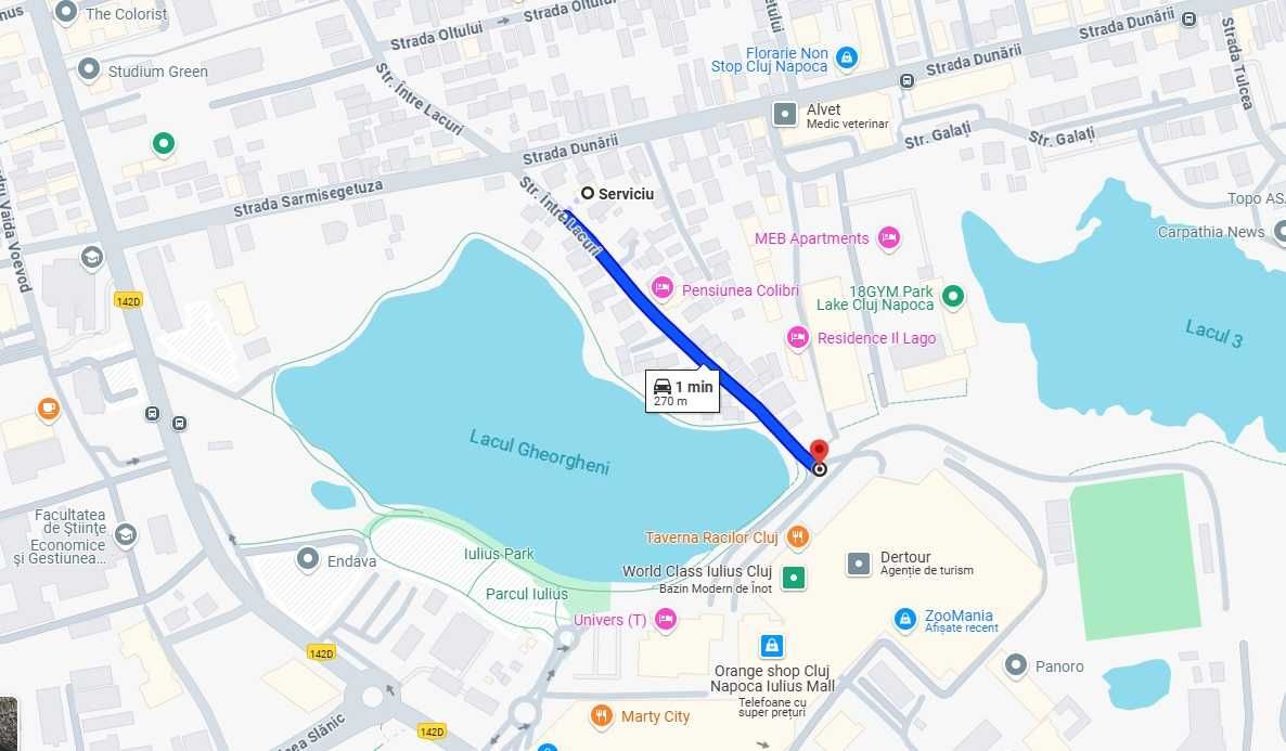 Inchiriez spatiu de depozitare / garaj + cu loc de parcare in curte