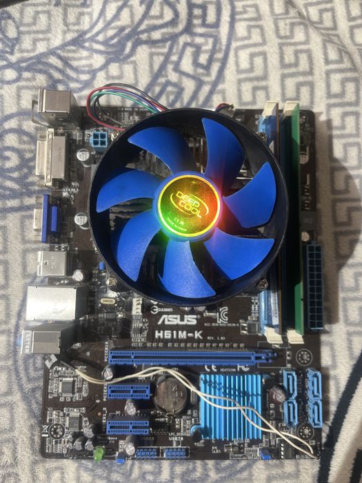 Продам мат.плату + i5-3470 + 8Gb озу