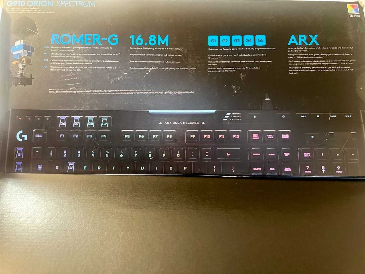 Logitech G910 Orion Spectrum в гаранция