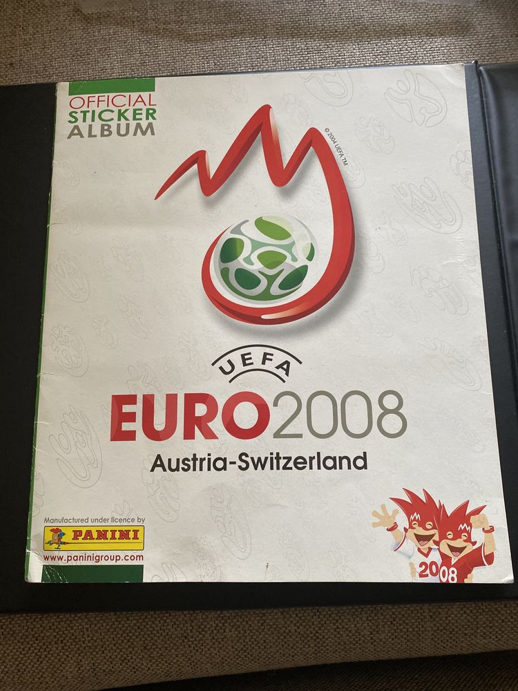 Album Panini Euro 2008 Complet