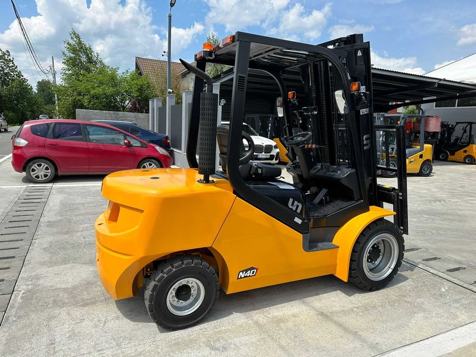 Stivuitor Motostivuitor Diesel 4T NOU Din Stoc Garantie 3 Ani