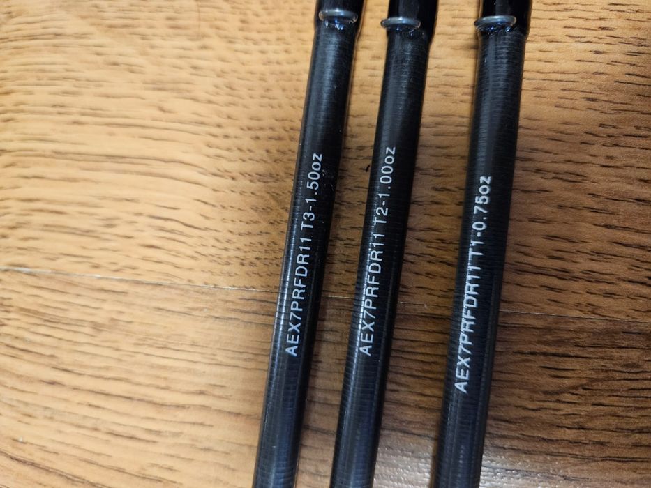 2 lansete shimano aero x7 precision 11ft, 3,35m și husa shimano aero