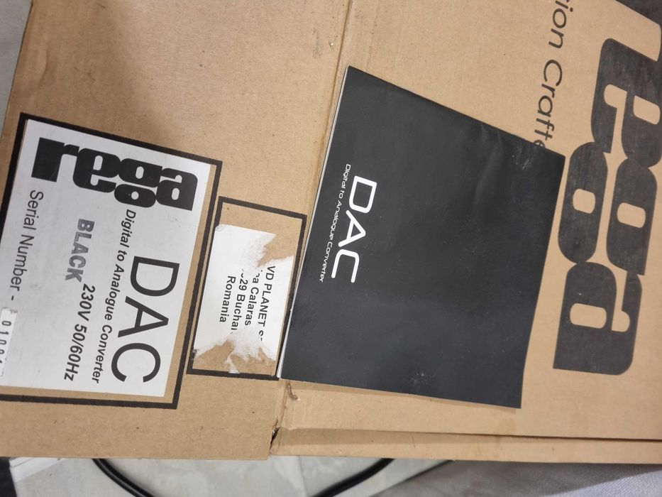 DAC Rega  192khz 24 biti 2 x WM8740 wolfson usb spdif optical UK