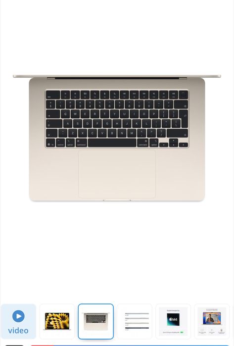 Macbook air 15, M4, 24gb Ram, 512gb, sigilat, Starlight, garantie