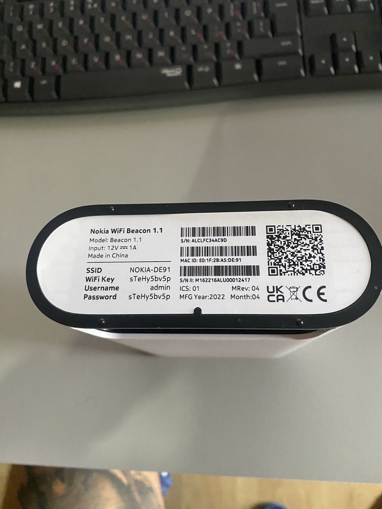 Nokia WiFi Beacon 1.1 Mesh Рутер