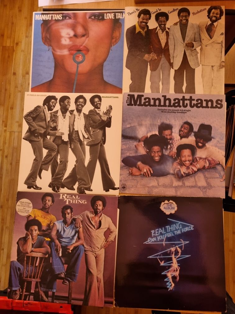 Discuri vinil ( G. Benson, Manhattans, The O'Jays, S. Vega, s.a.)