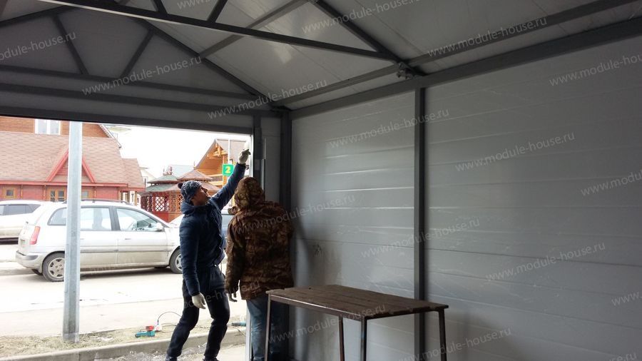 Garaj modulare  4 x 6,6m