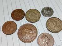 Monede cu regina Elisabeta