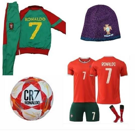 Зимен Сет Ronaldo Дракон Реал Мадрид  с Зимна шапка,Топка, Екип, Анцуг