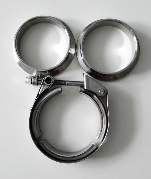 Colier V-band kit pentru evacuare 2.0", 2.25", 2.5", 2.75", 3.0"