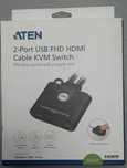 Comutator pc-uri/laptop-uri  KVM ATEN CS22HF, 2 porturi, USB, HDMI