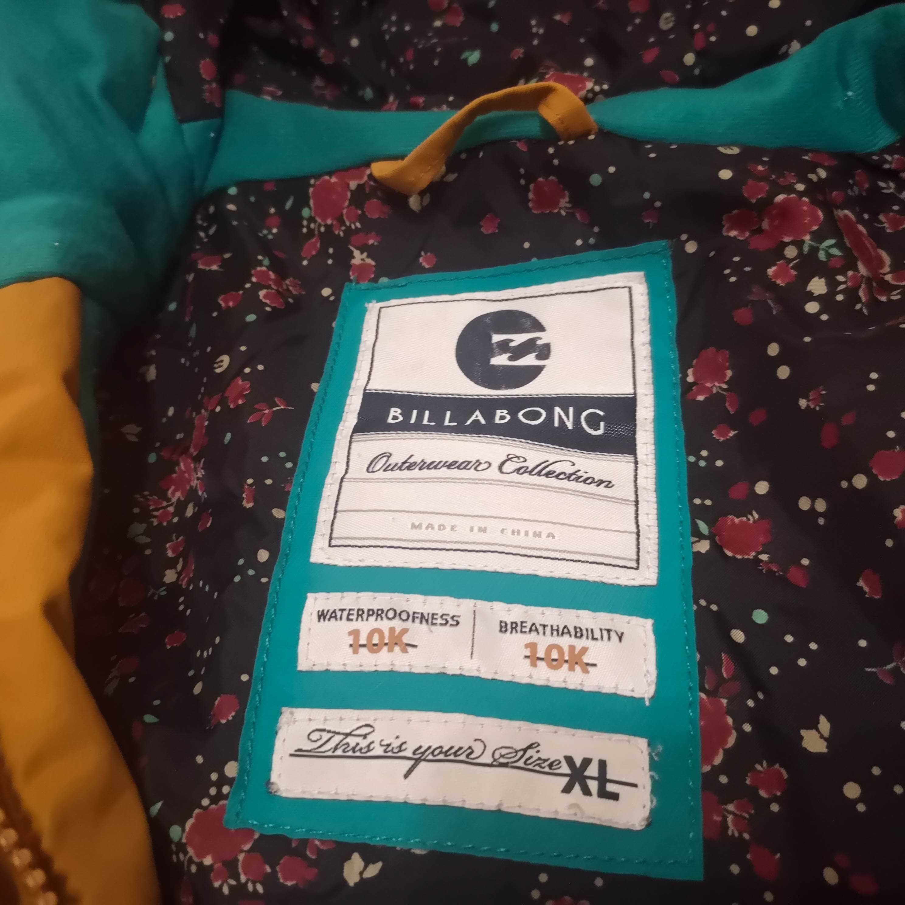 Billabong jacket яке женско XL 10к Воден стълб snowboard ски екип