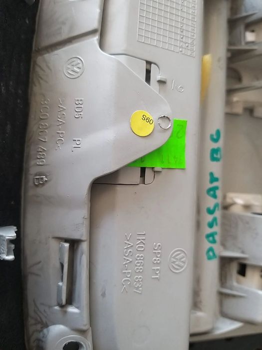 Plafoniera fata suport ochelari vw passat b6 3c 1k0868837 3c0867489b