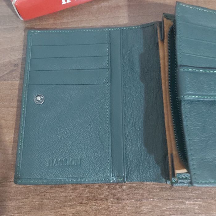 Portofel Hassion din piele naturala