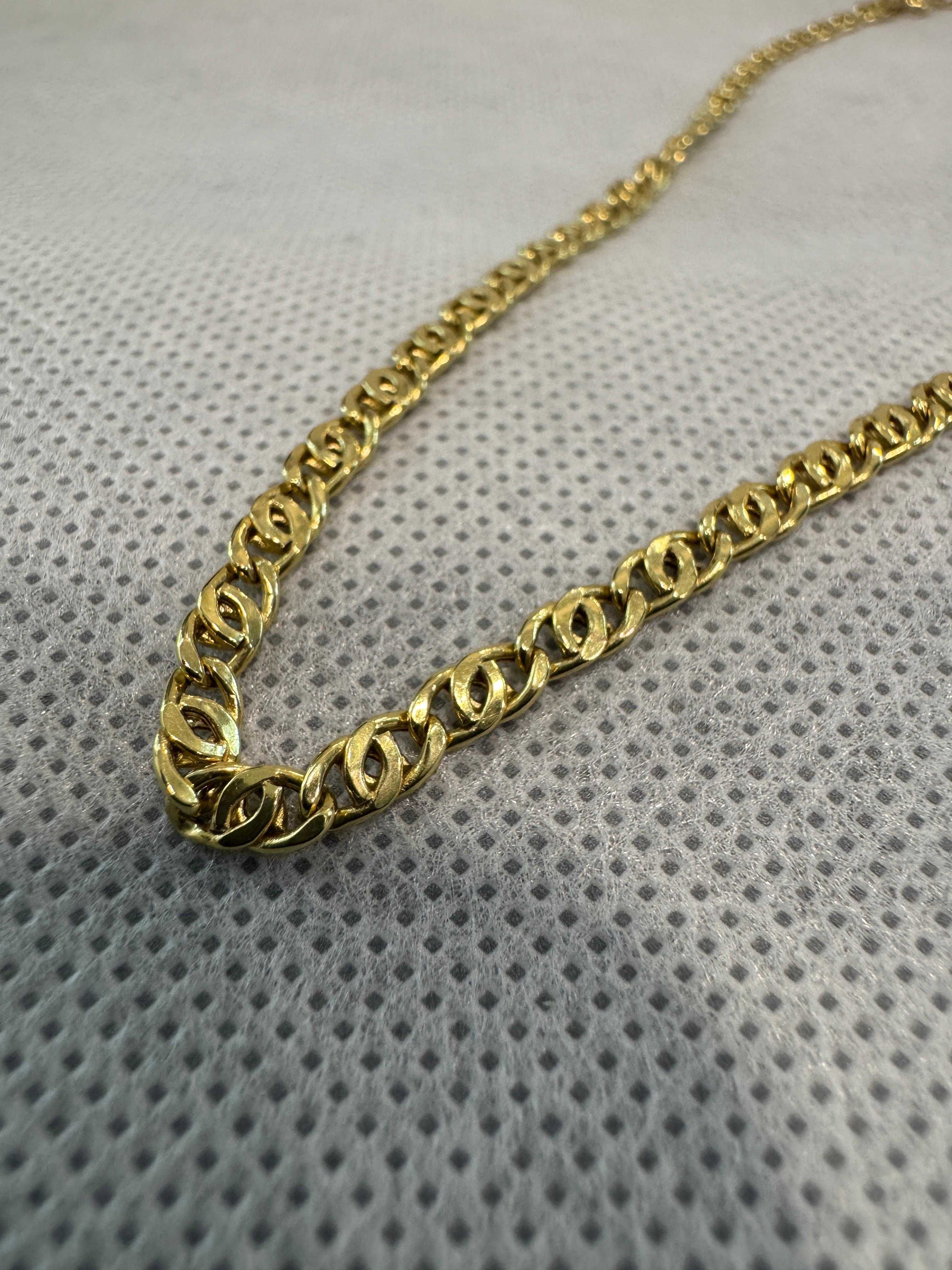 (Ag41) Lant aur 18K B5342.2 - Certificat de garantie!
