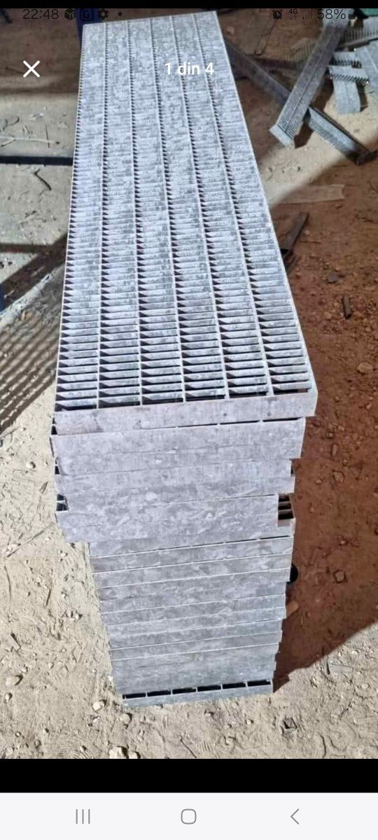 Trepte zincate la comanda în toată tara