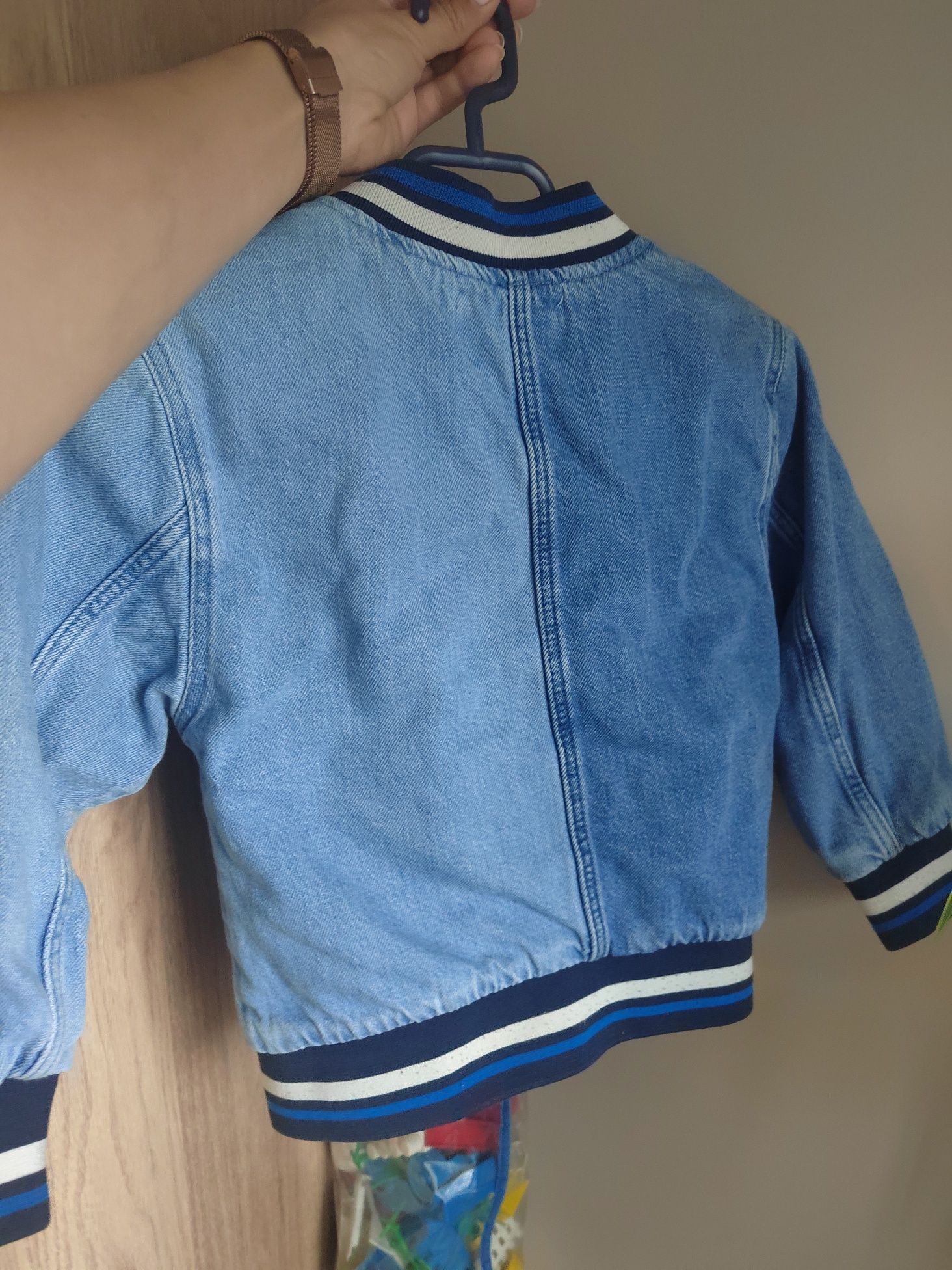 Детско дънково яке Zara