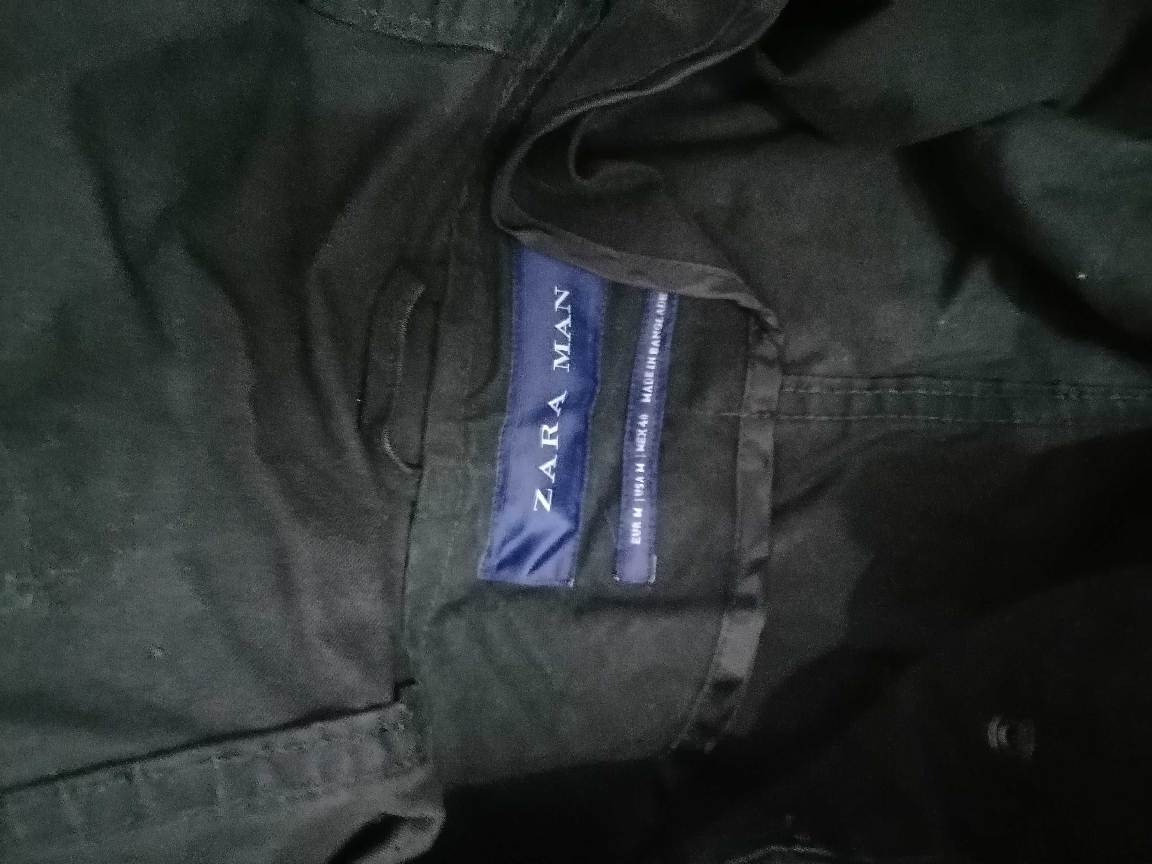 Дълго мъжко дънково яке М размер, чисто ново, купувана от Зара Андора