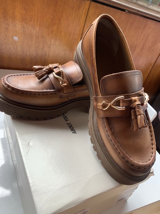 Дамско еспадрили КОЖА