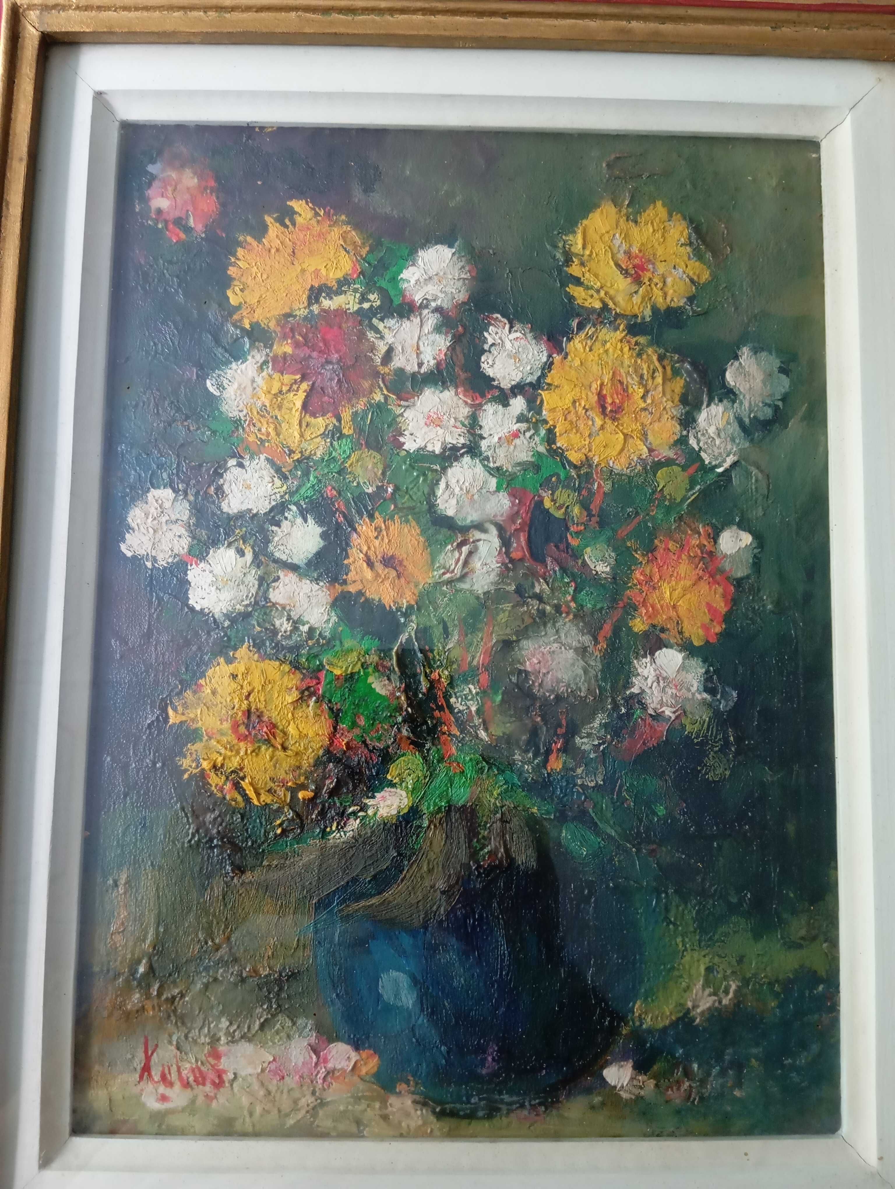 Tablou pictura "Flori de gradina"