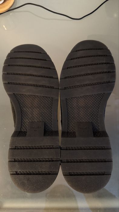 Pantofi derby din piele intoarsa Bershka, Marimea 44, noi nouti