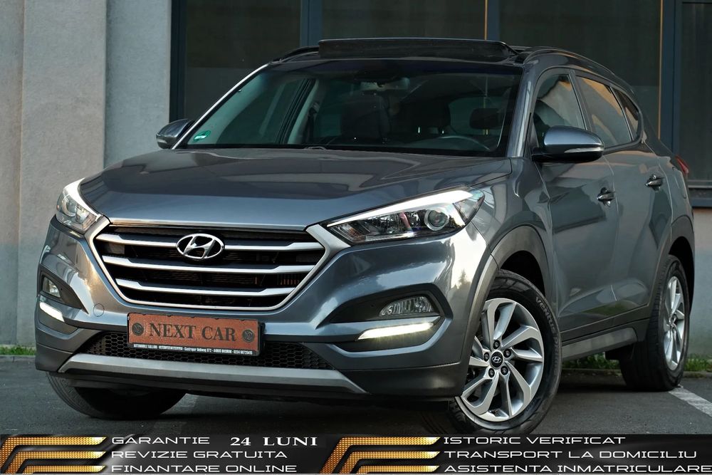 Hyundai Tucson GARANTIE 24 LUNI*RATE*Revizie*Automata*4x4*Panorama*Navi*Camera*