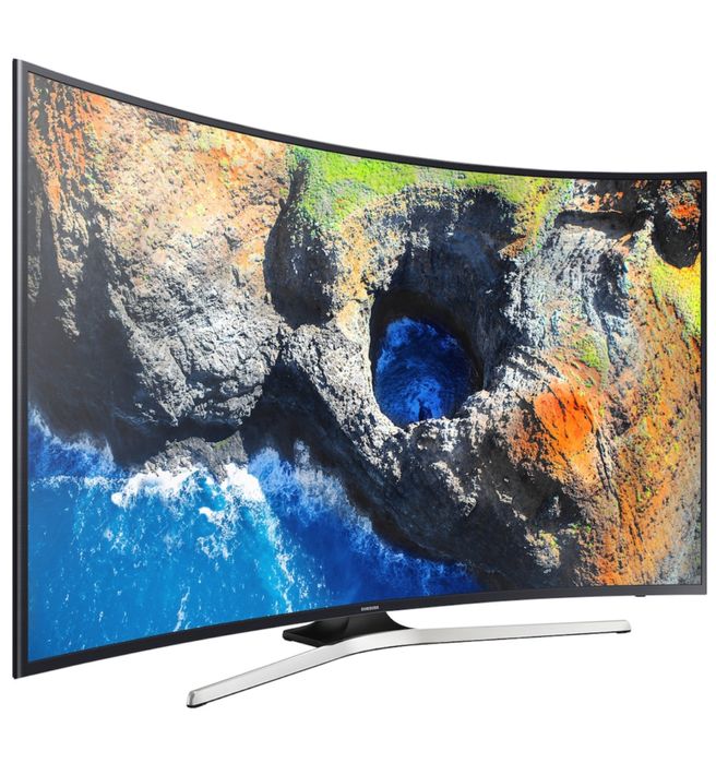 Televizor LED Curbat Smart Samsung, 138 cm, 55MU6202, 4K