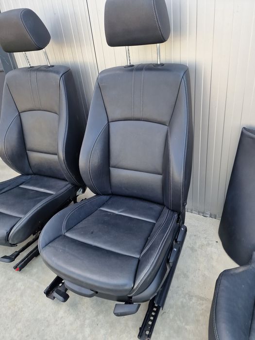 Interior scaune recaro banchetă piele neagră fara încălzire bmw x3 f25