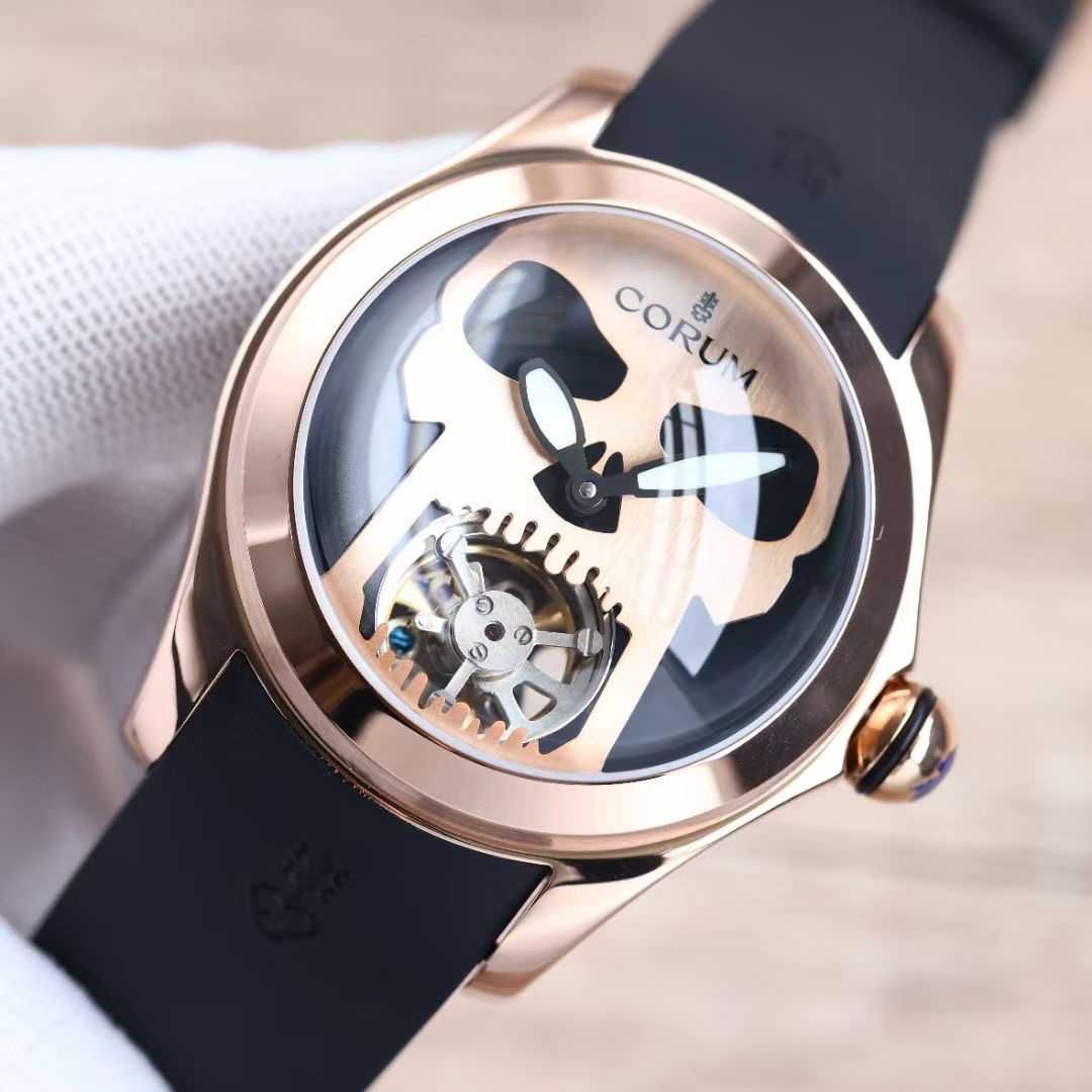 Мъжки автоматичен часовник Corum Bubble 47 Flying Tourbillon