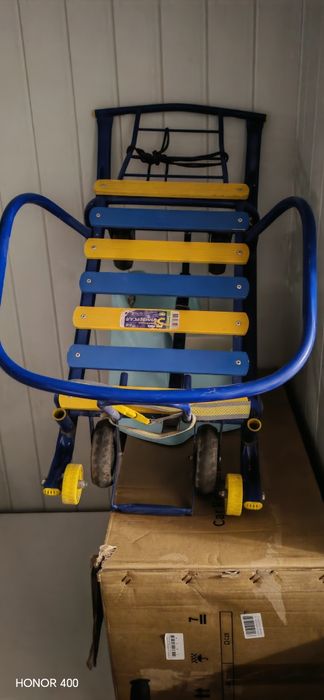 Санки детские на колесах