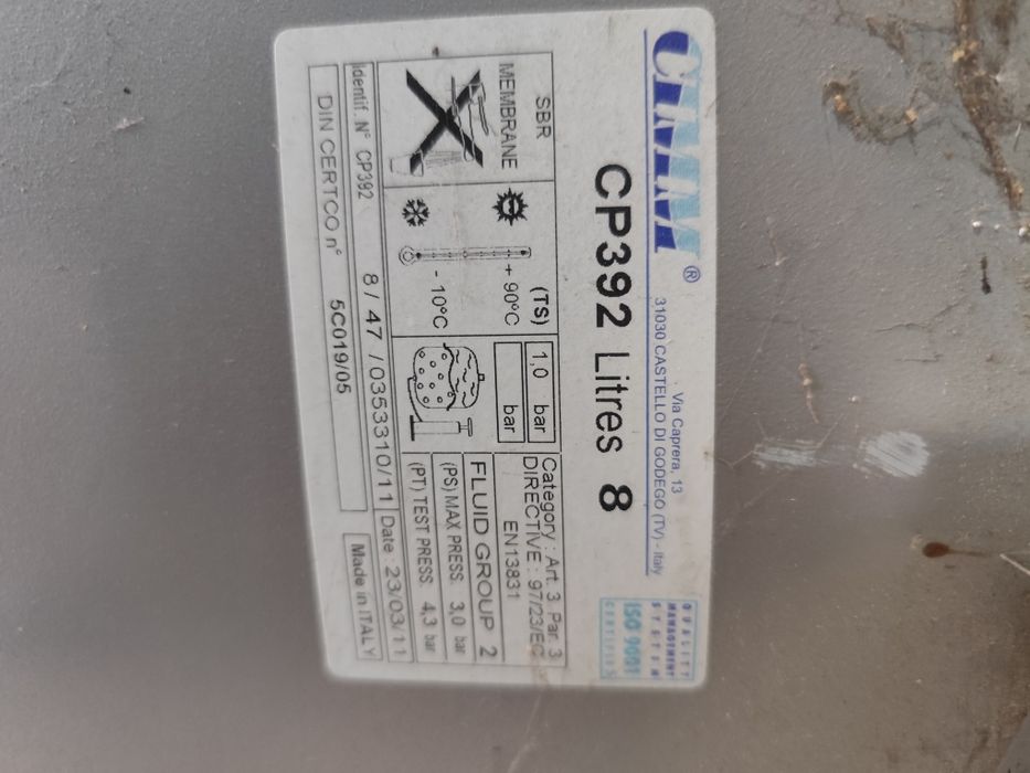 Centrala gaz Ferroli folosita