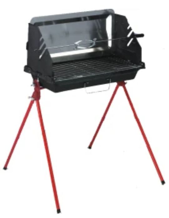 Grătar din FONTA original LANDMANN cu rotisor