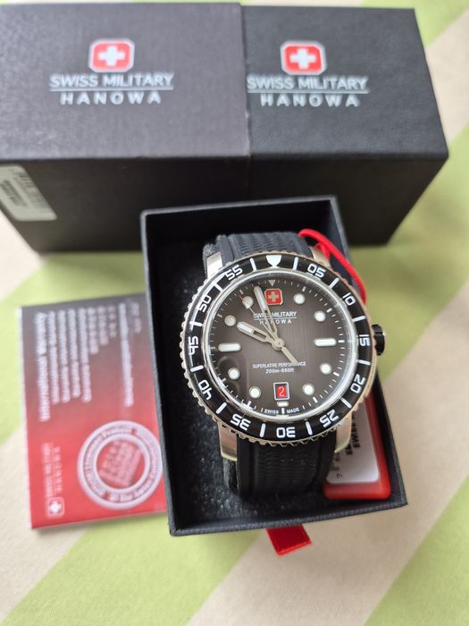 Часовник Swiss Military Hanowa Black Marlin SMWGN0001701