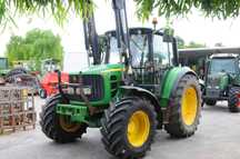 Tracor John-Deere 6330 Incarcator frontal industrial 2008 114 CP 4x4