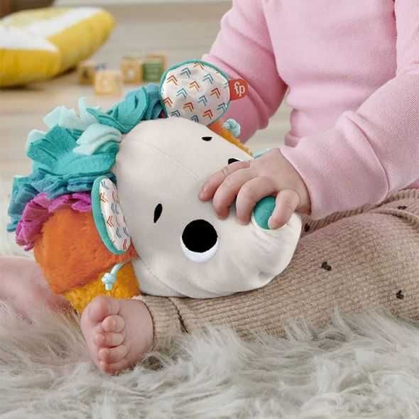 Плюшена играчка Fisher Price All the Feels Сензорен таралеж