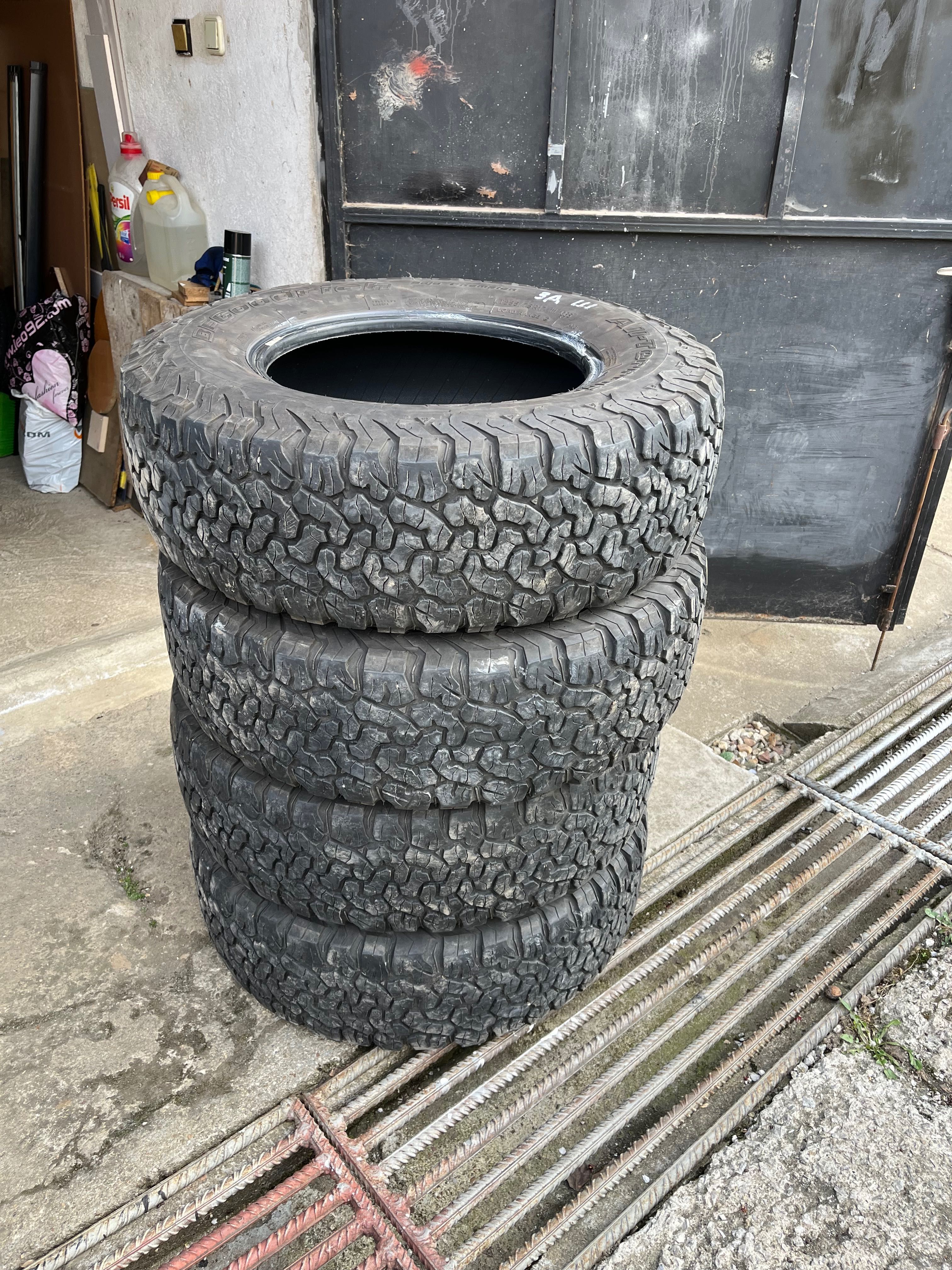 Продавам 4бр. BF Goodrich AT K02 255 75 R17 DOT 3219