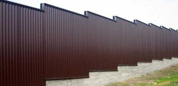 Gard si porti din tabla cutata montata vertical sau orizontal