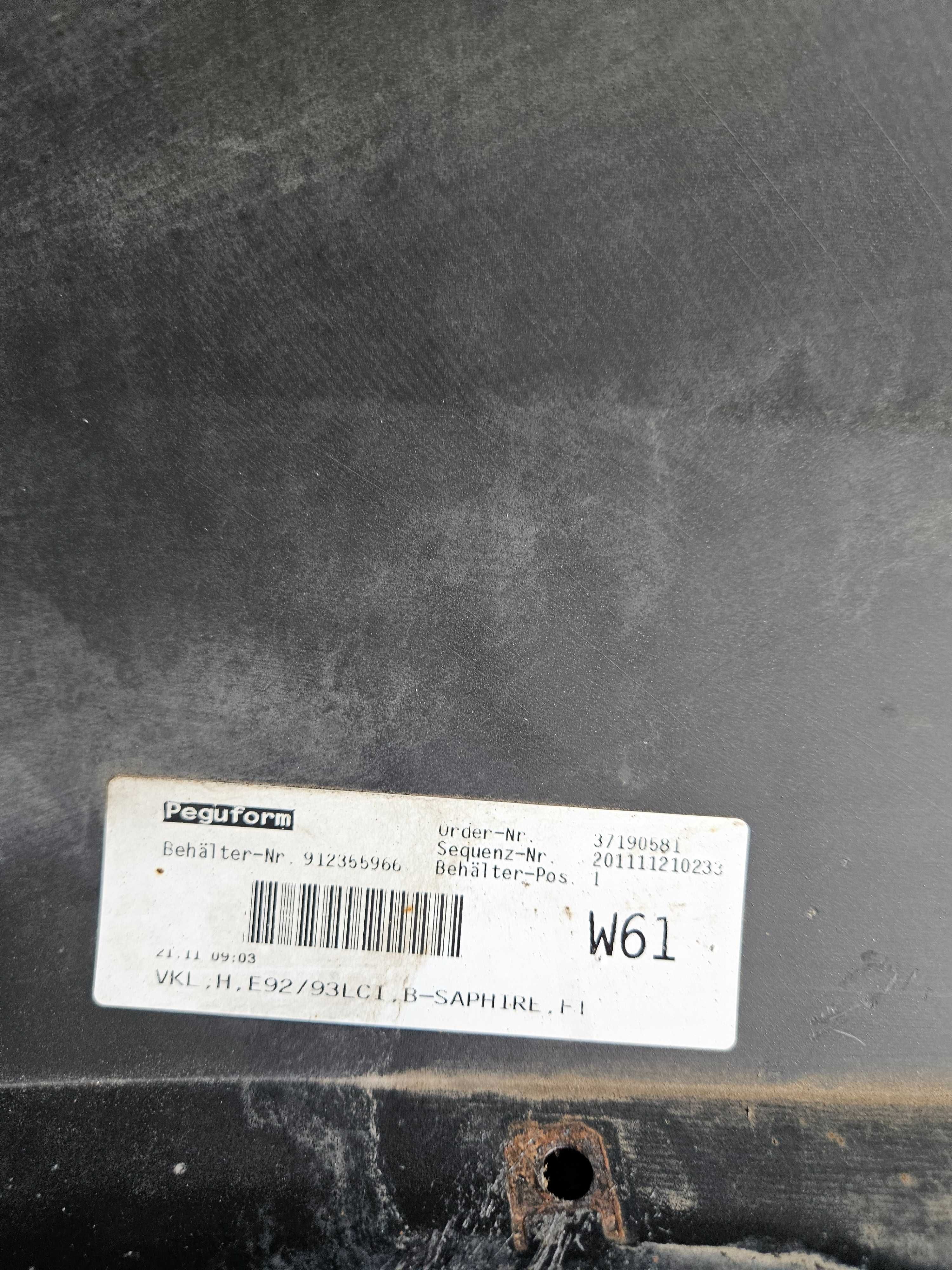 Задна броня БМВ е92/3 Black Saphire Metallic