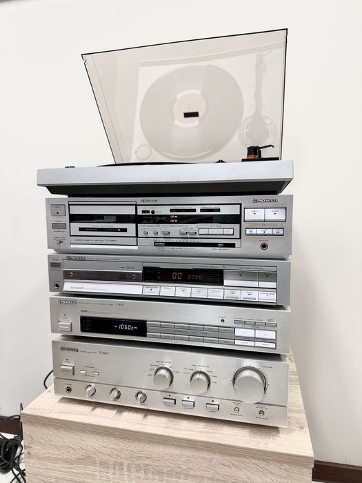Ретро аудио система сет PIONEER с колони
