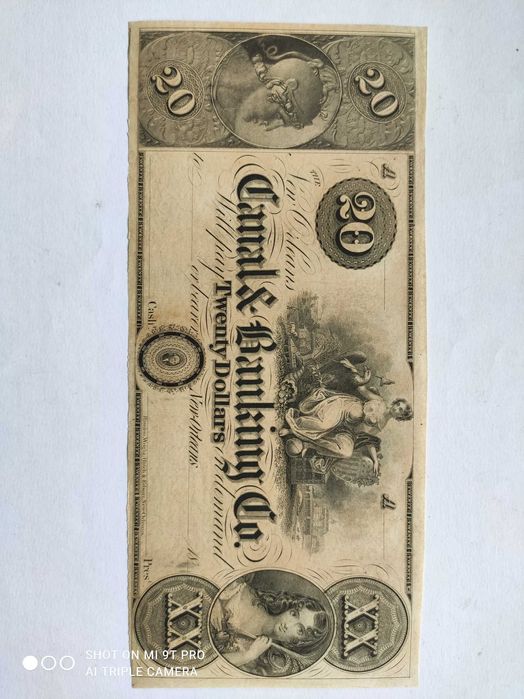 20 долара от Гражданската война на САЩ