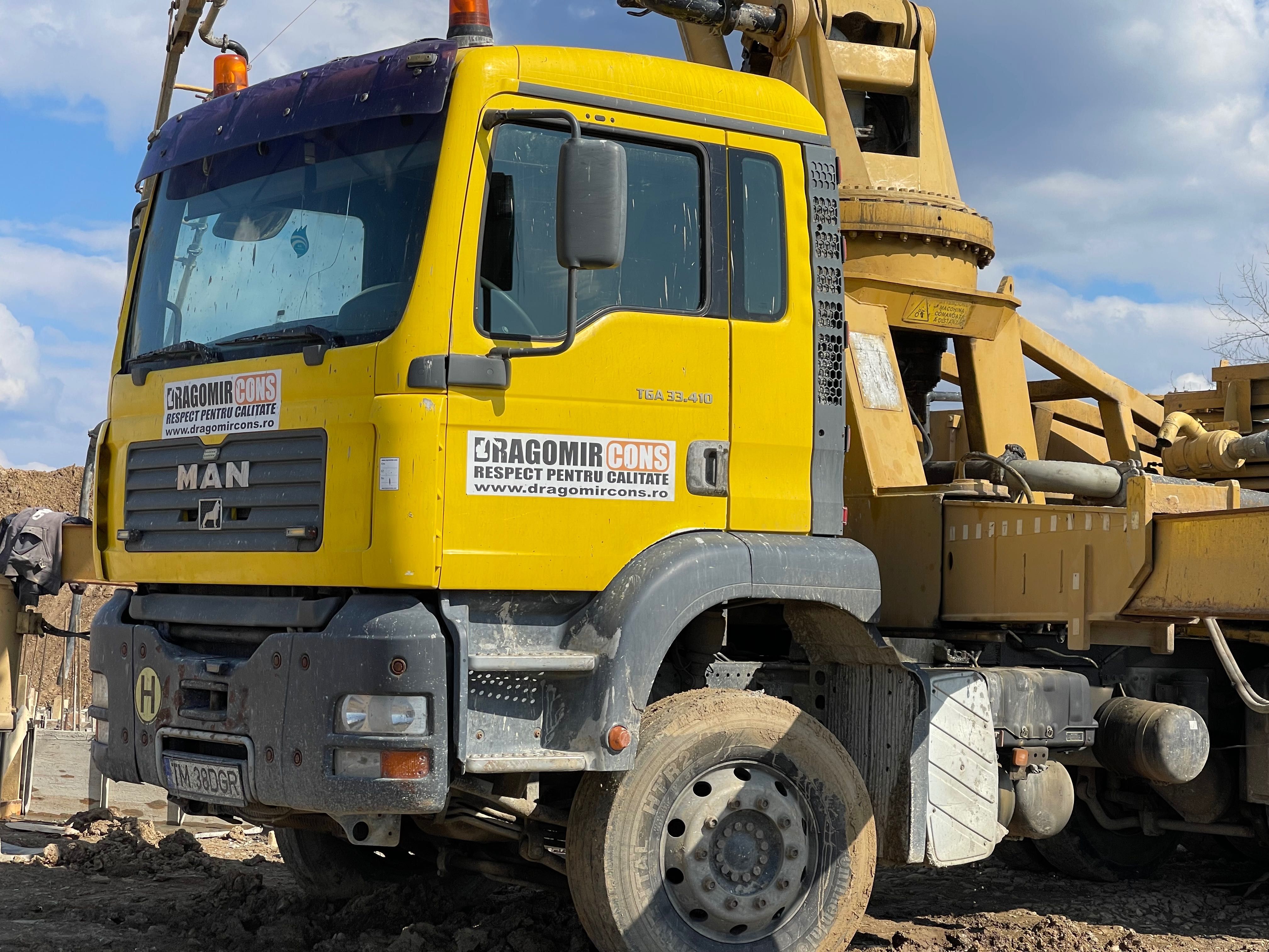 Man 6x4 cu Pompa beton Cifa, nu putzmeister