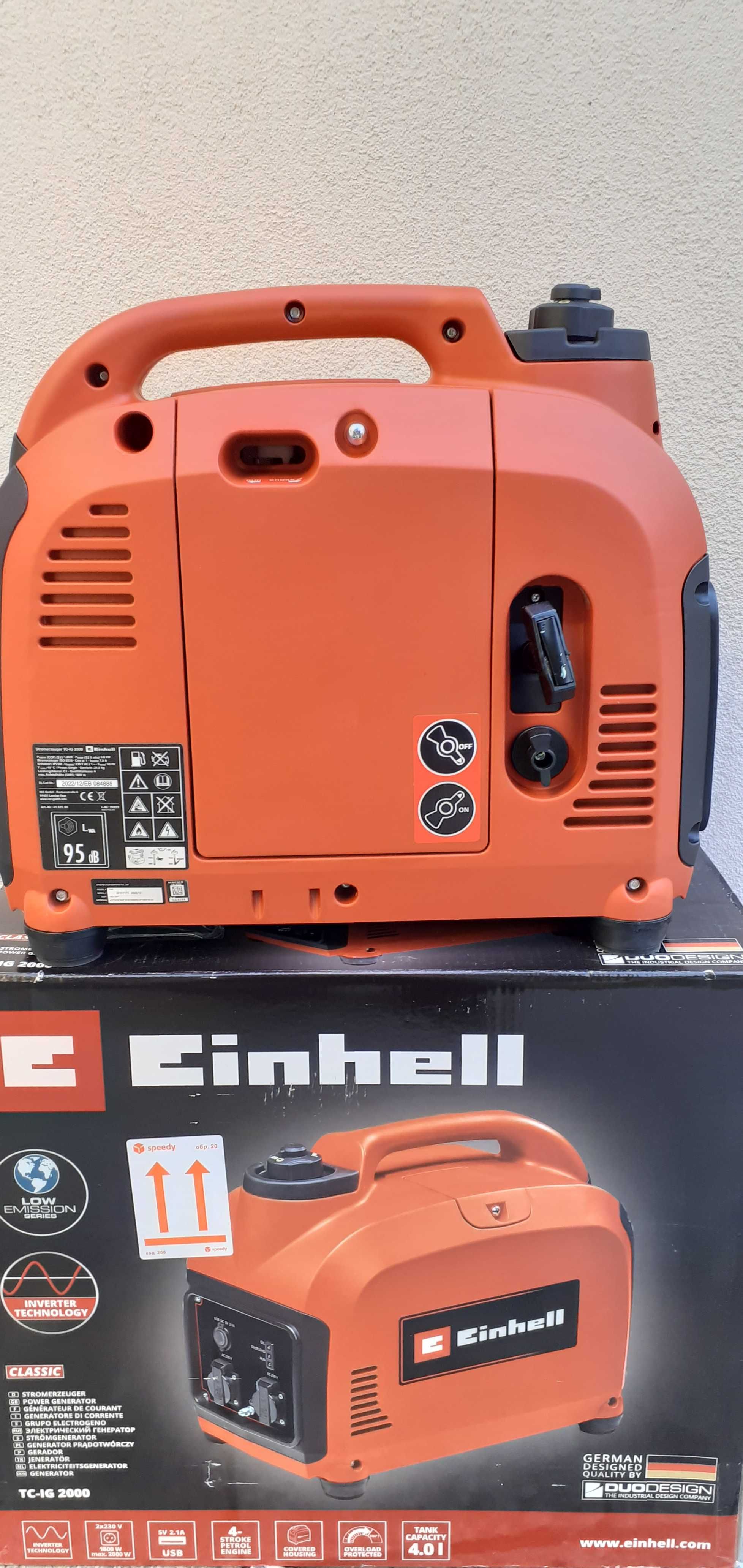 Инверторен бензинов генератор Einhell TC-IG 2000/2400W