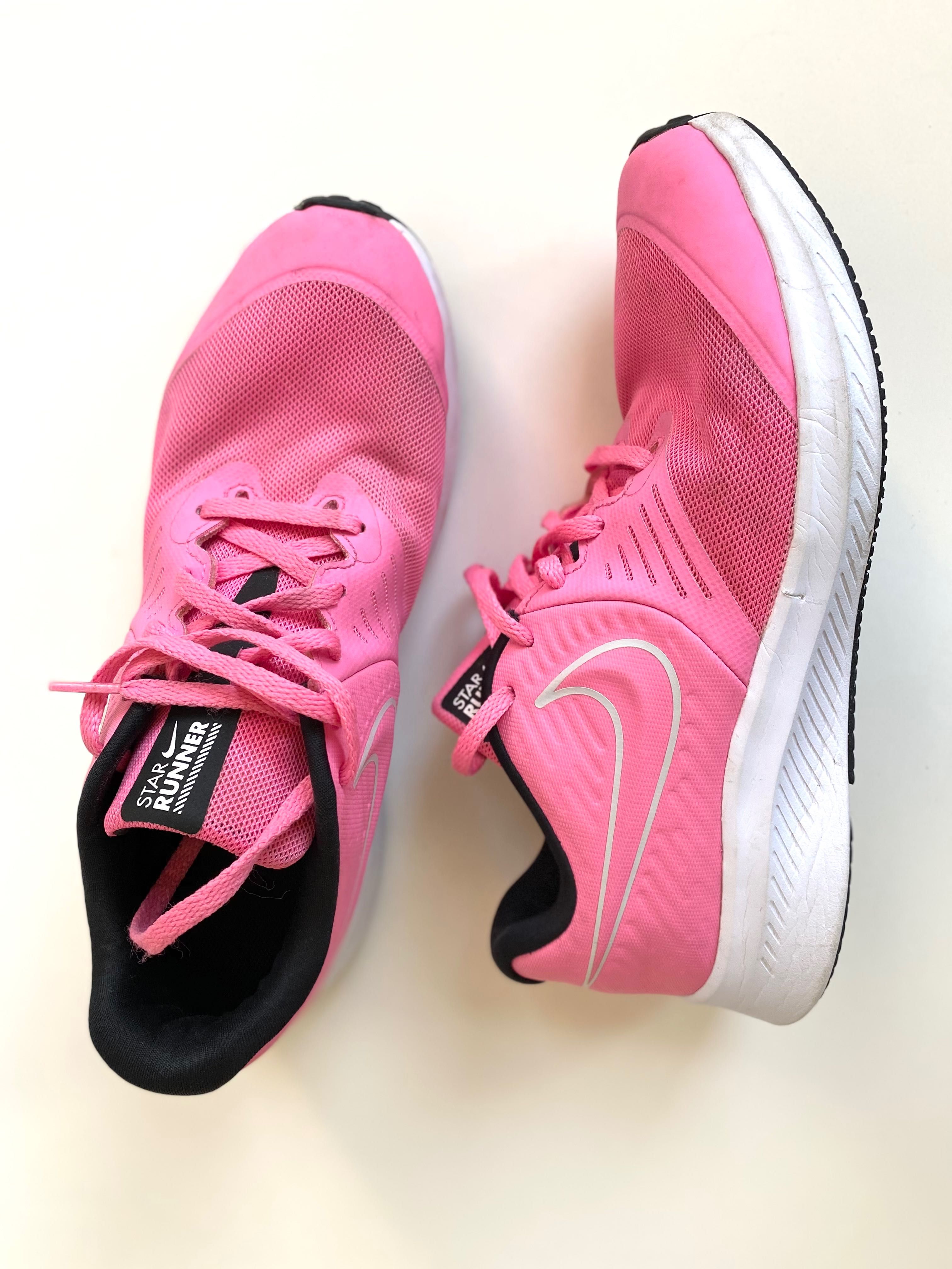 Nike star runner pink маратонки в розово 38-39номер